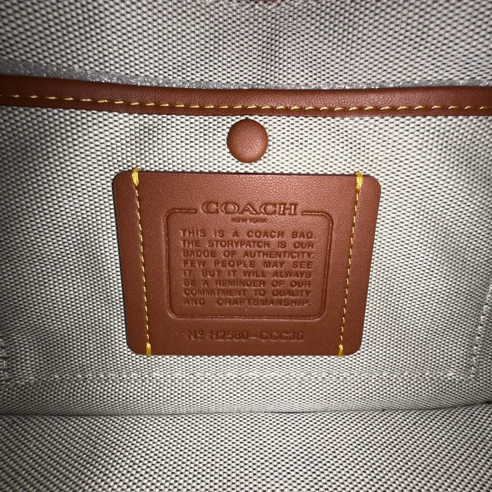 Coach Waverly in Olive NWT - Picture 7 of 8